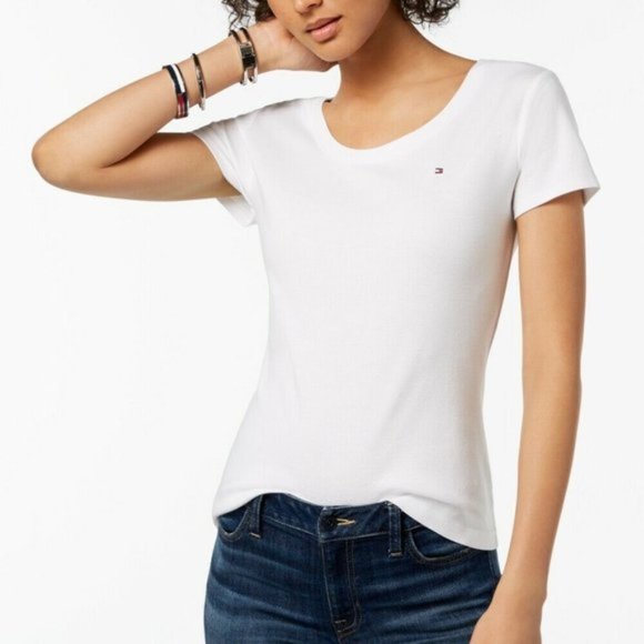 Tommy Hilfiger Tops - Tommy Hilfiger Womens Crew Neck T-Shirt